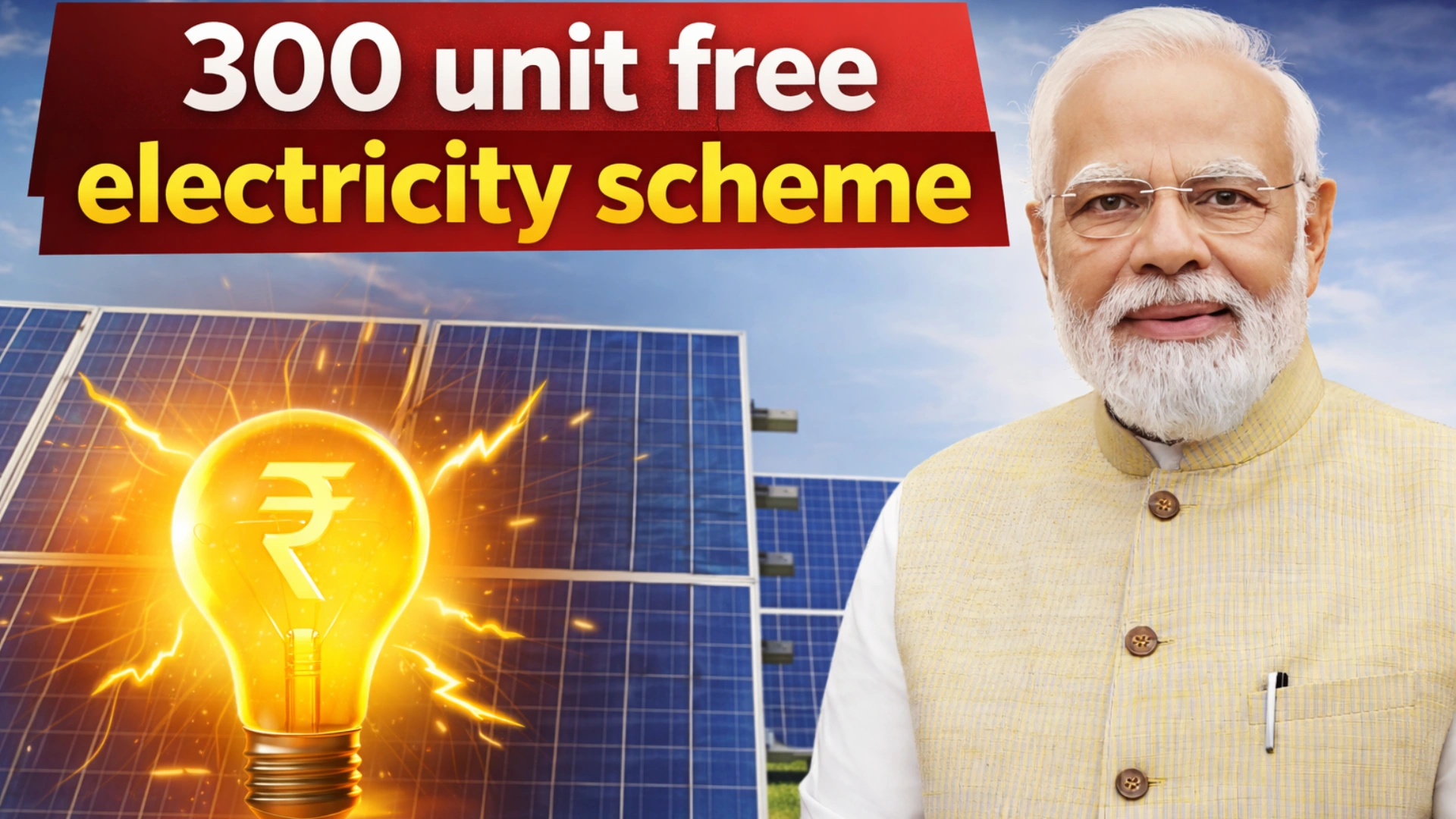 300 Unit Free Electricity Scheme