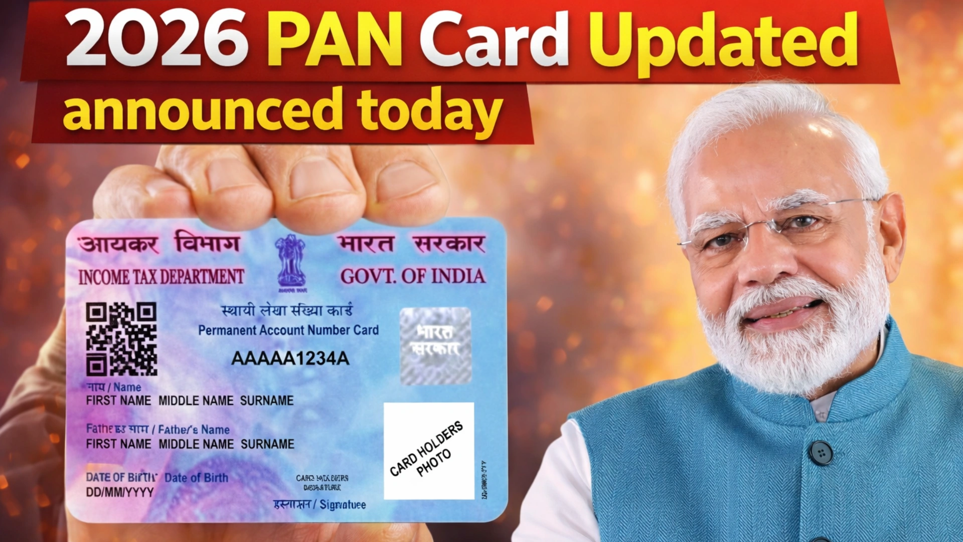 Big PAN Card Update 2026 Announced Today