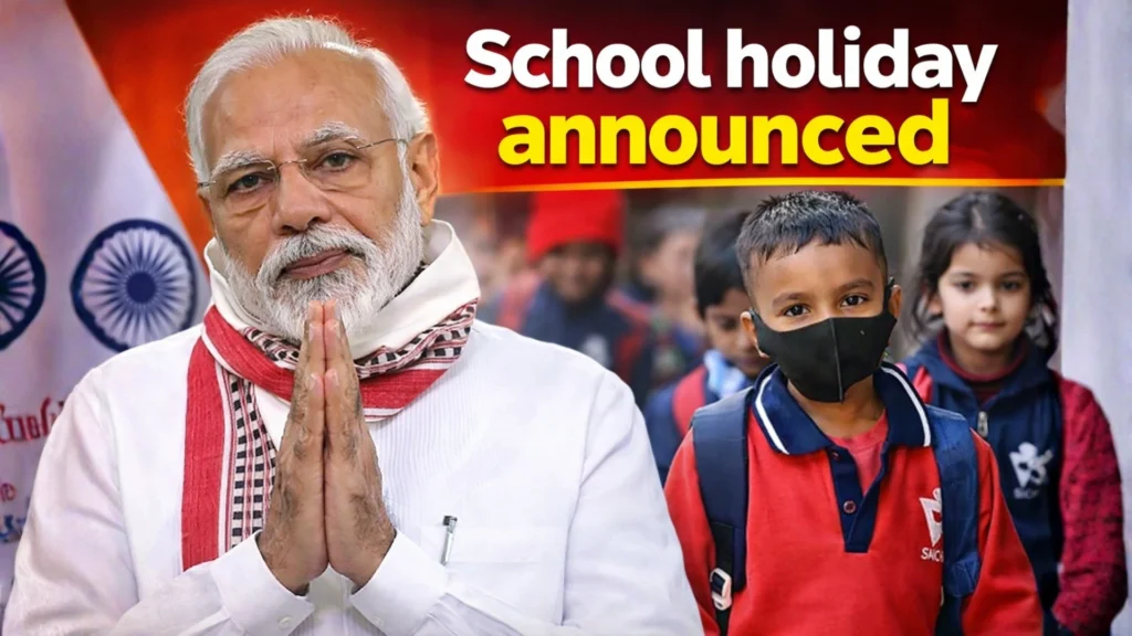 School holiday announced