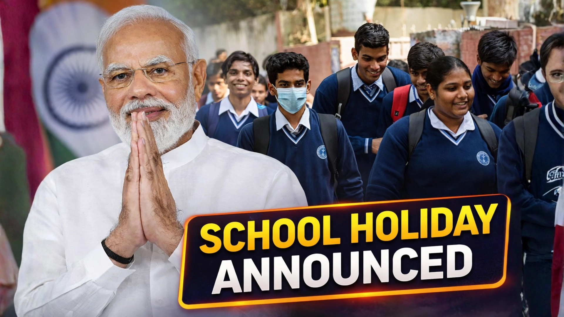 School Holiday Announced